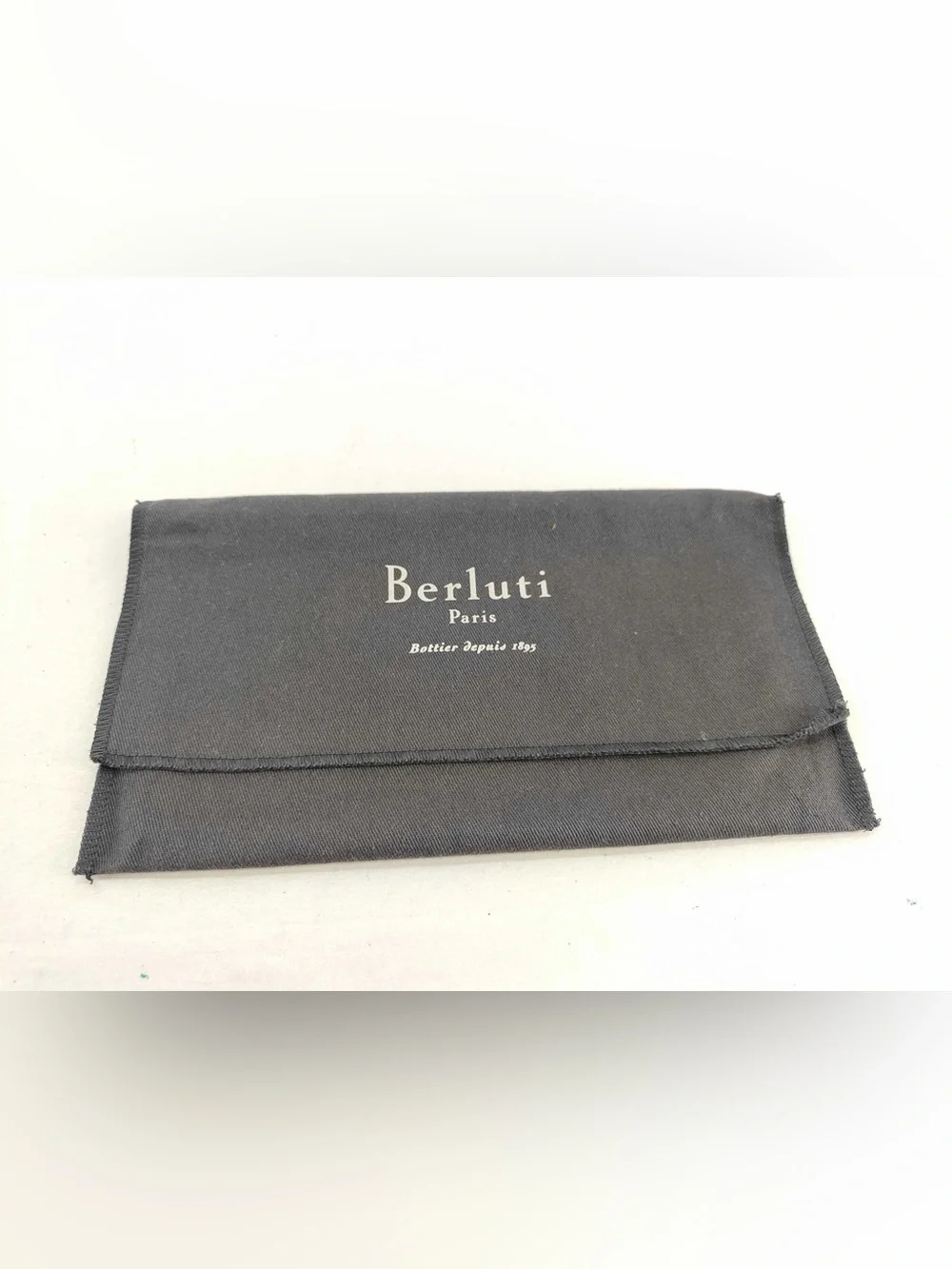 Berluti Paris Embossed Leather Long Wallet - Tan